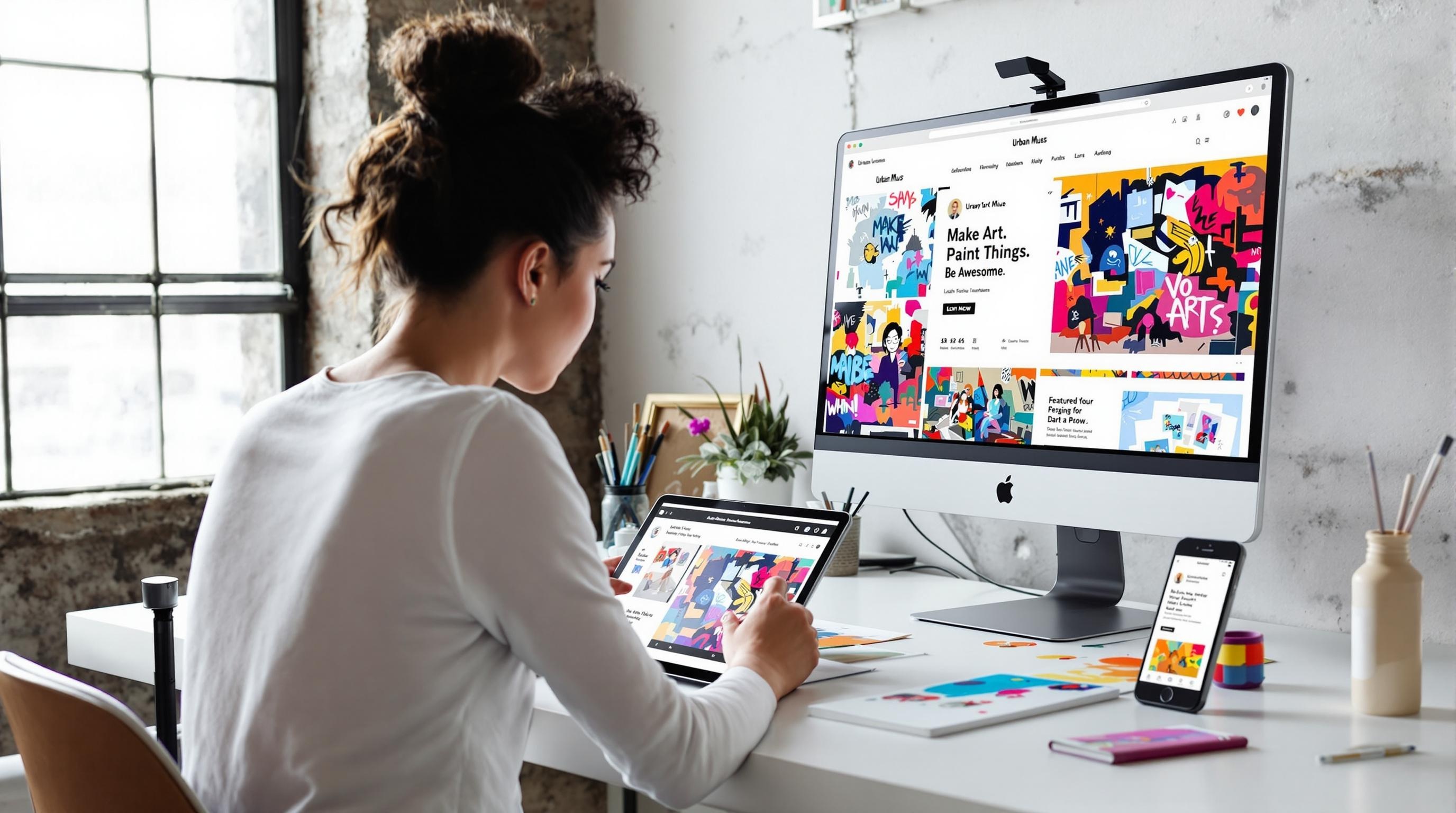 Urban Muse: Empowering Digital Artists Through Community, Creativity & Commerce