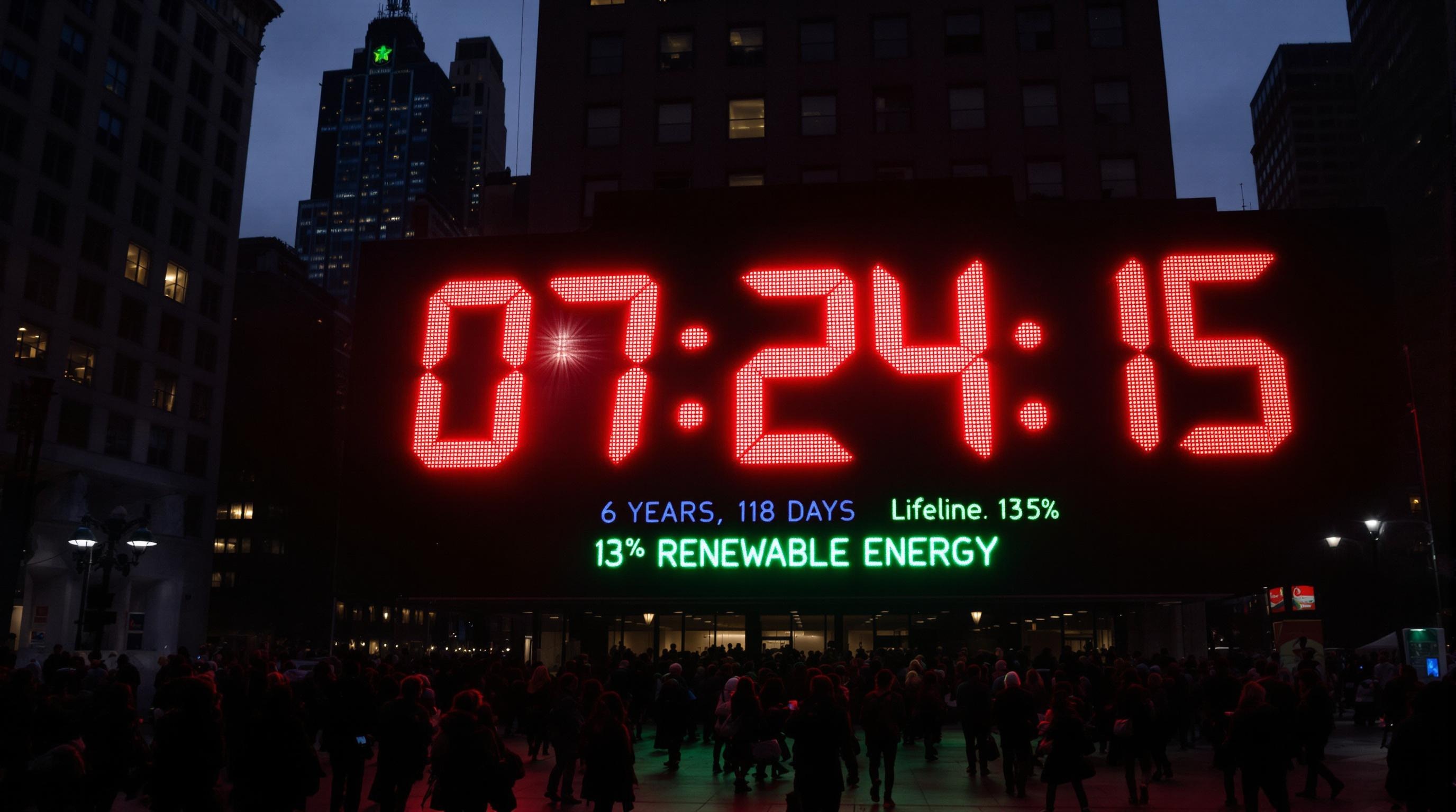What Is the Climate Clock? A Countdown to Climate Action